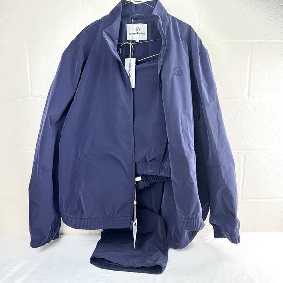 Sergio Tacchini Tracksuit XXL - Nico - Blue Eclipse, Embroidery, New With Tags - Picture 7 of 16